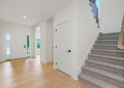 entryway and stairs